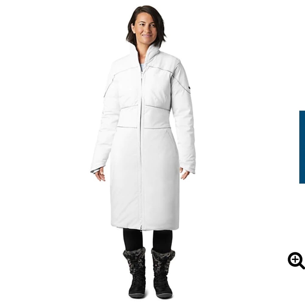 Columbia white down jacket LTD Ed Disney Elsa